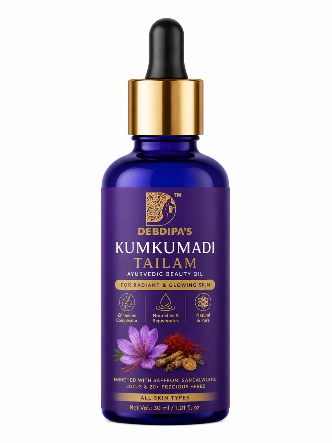 Kumkumadi Tailam Face Elixir