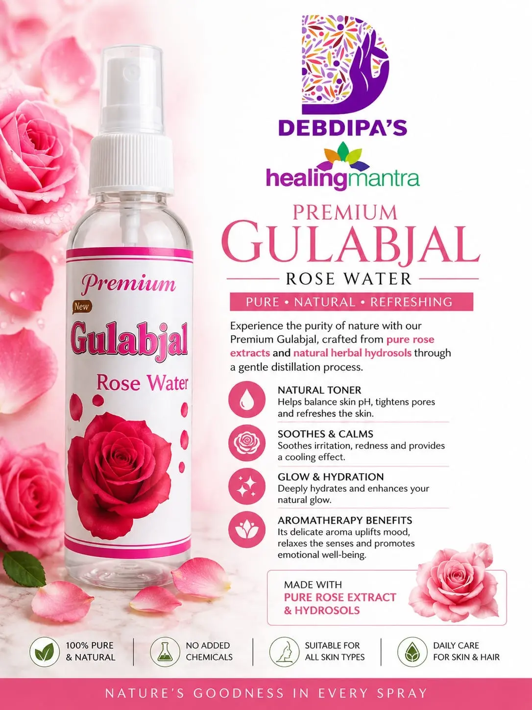 Gulabjal Rose Water