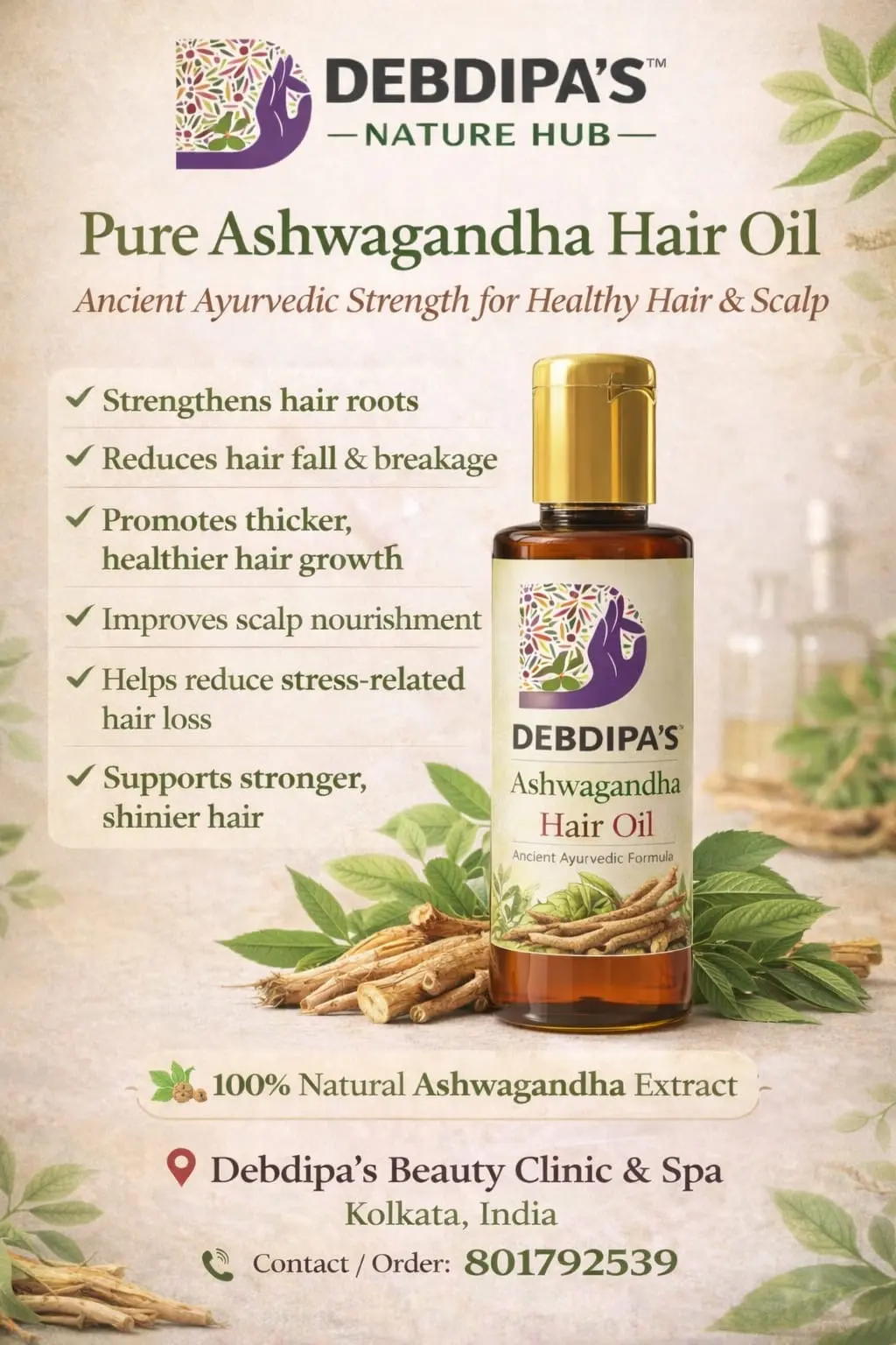 Ashwagandha Hair Oil